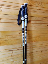 NOVÉ PALICE SALOMON X NORTH BLACK-WHITE 115CM